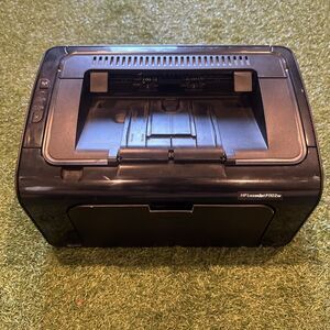 HP LaserJet Pro P1102w Monochrome Laser Printer WiFi Tested Works With USB Cord